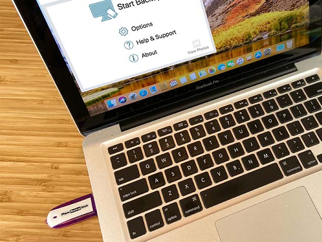 Photo Backup Stick (Purple/16GB)