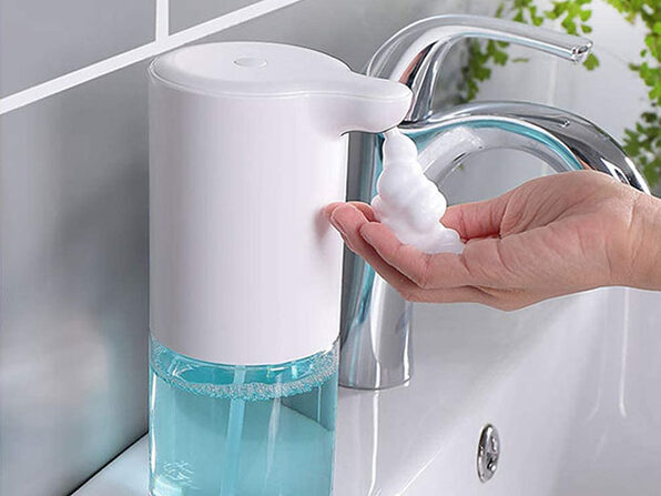 Automatic Hands-Free Foaming Soap Dispenser | StackSocial