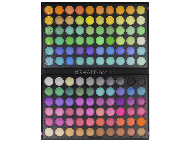 SHANY 120 Colors Eye shadow Palette, Bold and Bright Collection, Vivid Colors