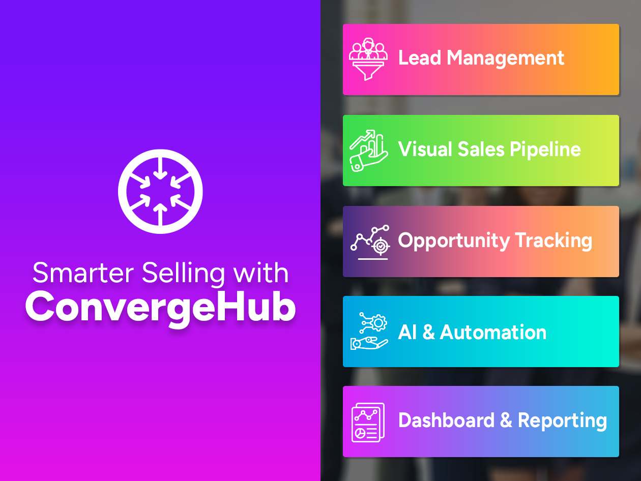 ConvergeHub Sales CRM: Lifetime Subscription (Premium Plan)