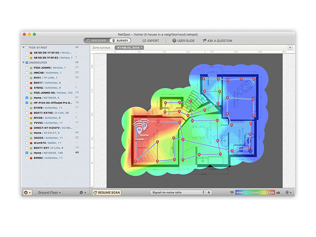 Visualize your WiFi connection 