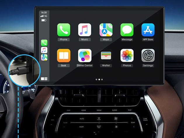 9″ Receiver with Wireless Apple CarPlay and Android Auto