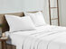 Kathy Ireland 300 Thread Count 100% Bamboo Rayon Sheet Set (King/White)