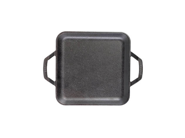 Lodge LC11SGR 11 inch Seasoned Cast Iron Square Griddle