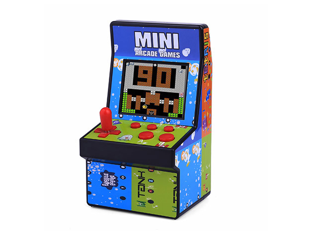 Re-live your childhood with this mini arcade gaming machine 
