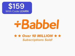 Babbel Language Learning: Lifetime Subscription (All Languages)