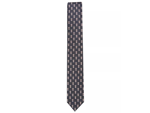 Bar III Men's Owl Skinny Neat Tie Black Size Regular