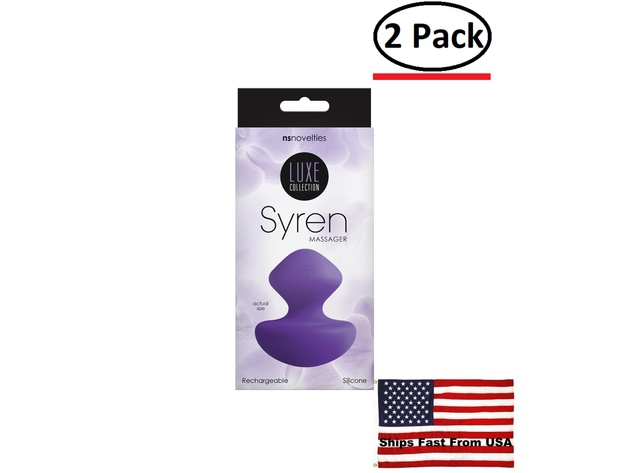 ( 2 Pack ) Luxe - Syren - Massager - Purple