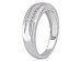 Diamond Anniversary Band 1/3 Carat (ctw I-J , I2-I3) in 10k White Gold - 5.5