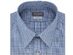 Van Heusen Men's Flex Classic/Regular-Fit Stretch Wrinkle-Free Check Dress Shirt Blue Size 15.5-34-35