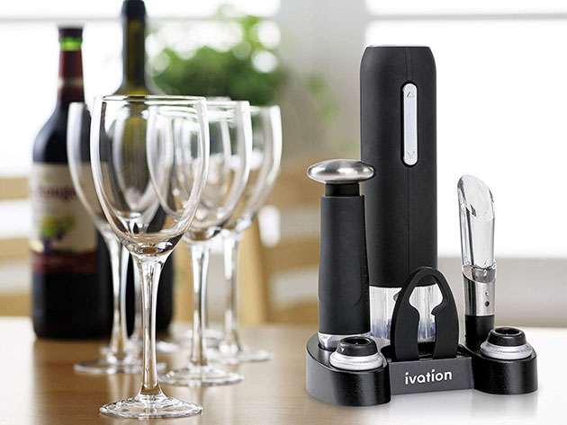 Ivation 7-Piece Wine Gift Set