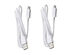 Samsung ECB-DU4EWE Micro USB 2.0 Charging Data Cable, 5 Feet - Bulk - 2 Pack