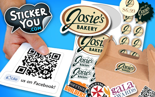 Create Custom Logo Stickers & Decals With StickerYou ($40 For $80)