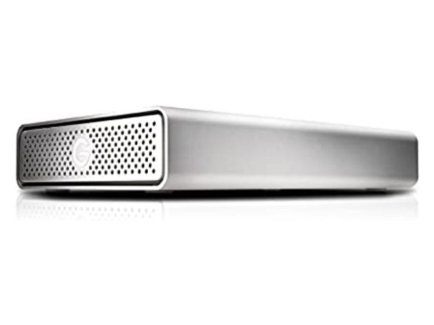 G-Technology 0G03674-1 G-DRIVE USB 3.0 Desktop External Hard Drive, 6TB - Silver (Used, Open Retail Box)