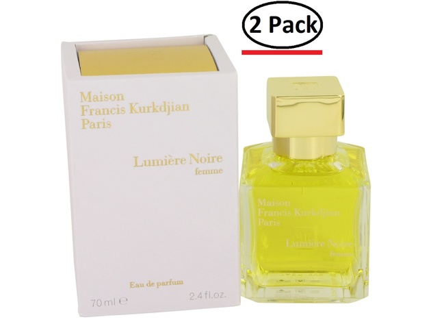 Lumiere Noire Femme by Maison Francis Kurkdjian Eau De Parfum Spray 2.4 oz for Women (Package of 2)