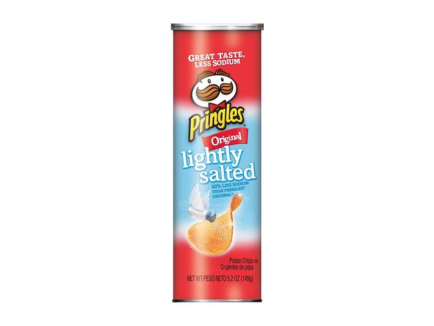 Pringles Potato Original Flavored Lightly Salted No Artificial Ingredients Crisps Chips, 5.2 Ounce