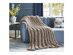 Yolly Channel Knit Throw (Taupe/ 50"x70")