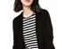 Charter Club Women's Open-Front Cashmere Cardigan Black Size Small