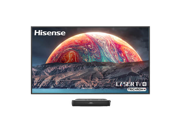 Hisense 120L9G 4K Ultra-Short Throw Laser Projection TV W 120 inch ALR