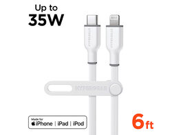 Flexi Pro MFi-Certified USB-C to Lightning Soft-Touch Silicone Cable