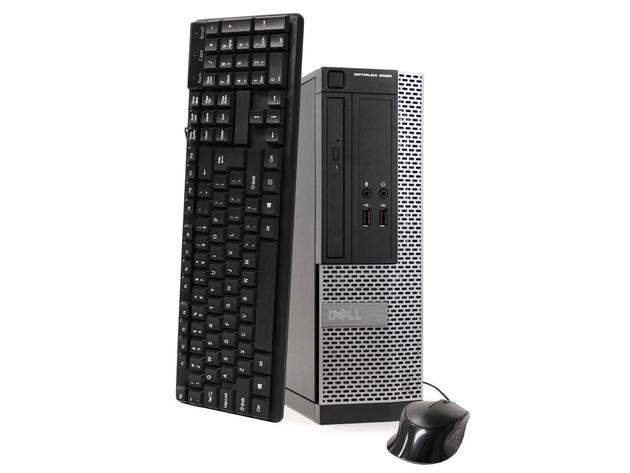 Dell OptiPlex 3020 Desktop Quad Core Intel i5 (3.2GHz) 4GB RAM 250GB HDD Windows 10 Home (Refurbished)