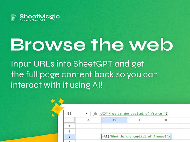 SheetMagic Single User Plan: Lifetime Subscription