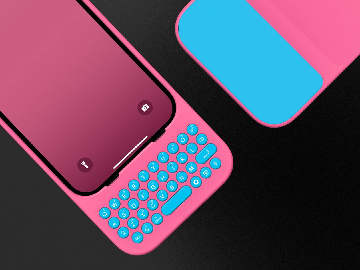 Clicks Keyboard Phone Case (Miami Beach/iPhone 15 Pro Max)