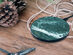 Marble Wireless Charging Pad (Emerald Green)
