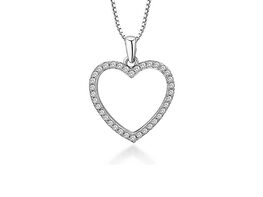 Hollywood Sensation's Open Heart Necklace