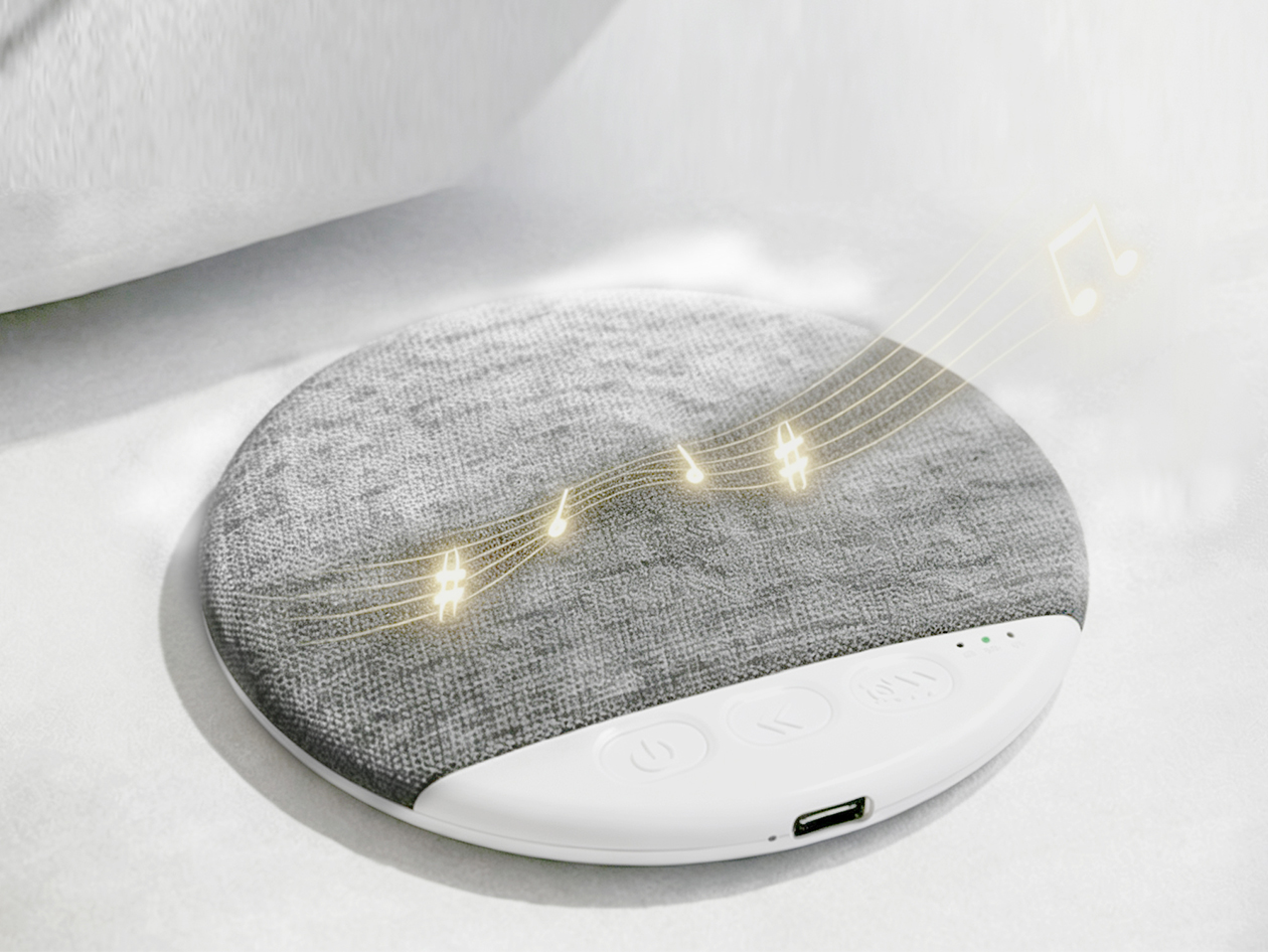 DreamDisc Ultrathing Sleep Aid Under Pillow Speaker (Gray)