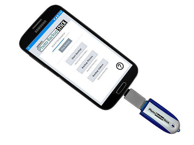Photo Backup Stick (Blue/64GB)