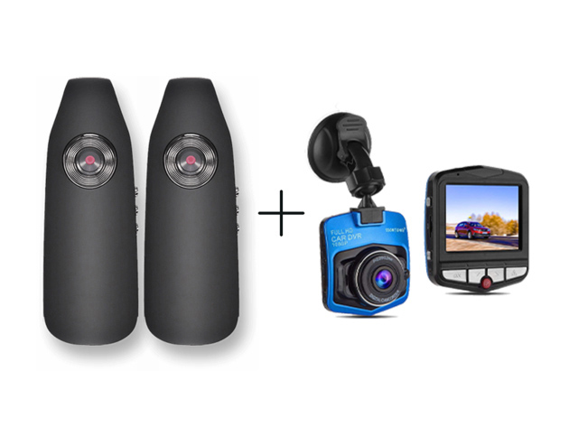 Safety Cam (2-Pack) + Dashcam Bundle
