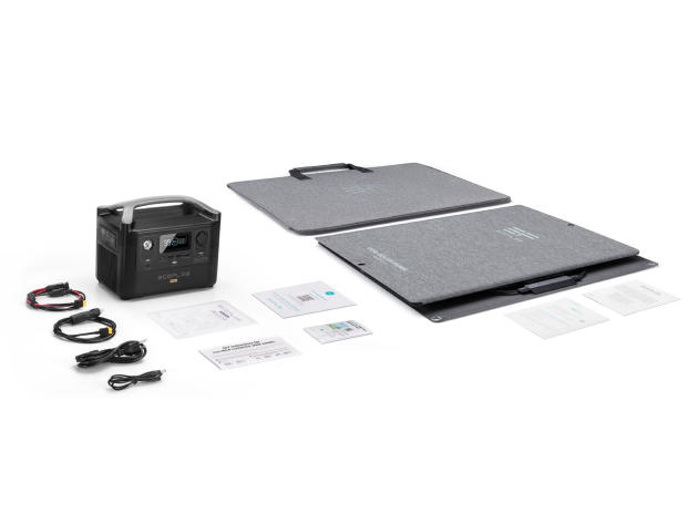 EcoFlow River Pro Portable Power Station + 160W Solar Panel