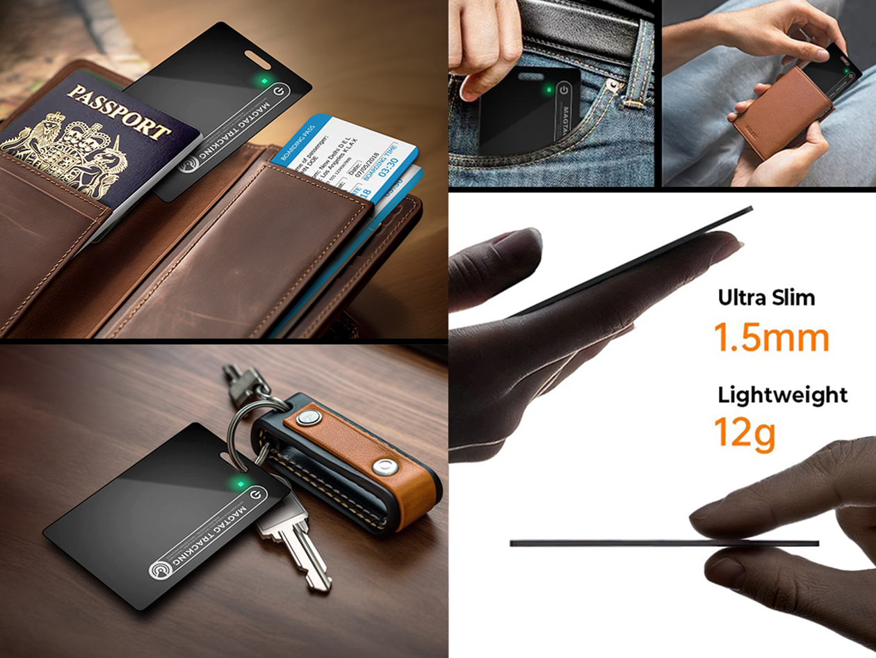 MagTag Ultra Slim Tracker Card for Android (2-Pack)