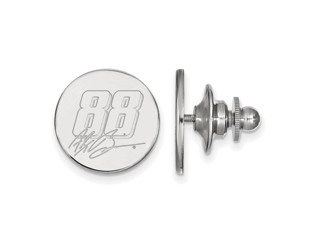 Sterling Silver Nascar Driver #88 Lapel or Tie Pin