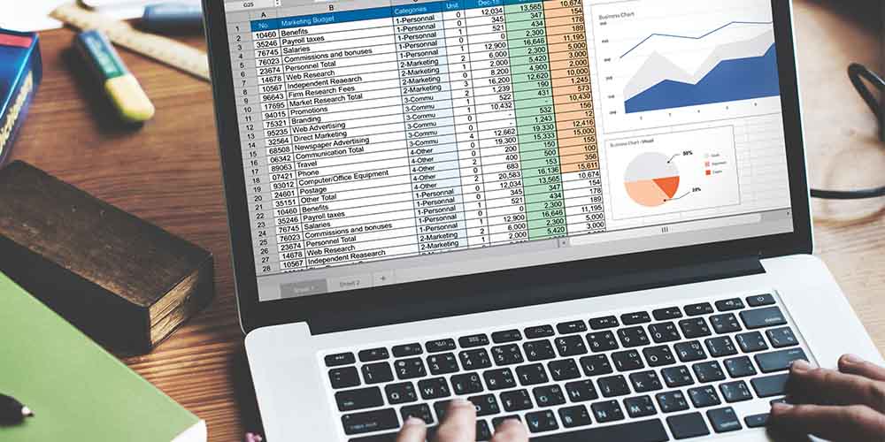 Excel Accounting 4: Enter Data & Track Current Month and YTD