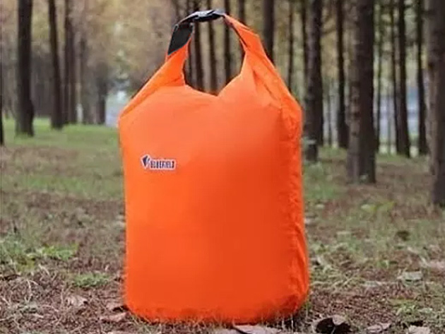Waterproof Dry Bags: 3-Piece Set (Orange)