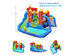 Costway Inflatable Bouncer Water Climb Slide Bounce House Splash Pool w/ Blower - Multicolor