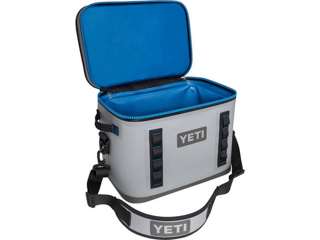 Yeti 18010120001 Hopper Flip 8 Soft Cooler - Fog Gray/Tahoe Blue