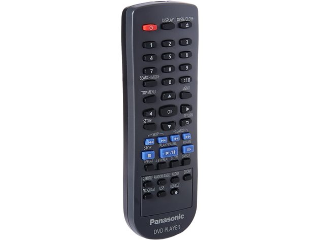 Panasonic S700Ep-K Multi Region 1080P Up-Conversion Code Region Free Dvd/Cd Player, Xvid, Usb Playback And Photo Slideshow With Mp3 Music