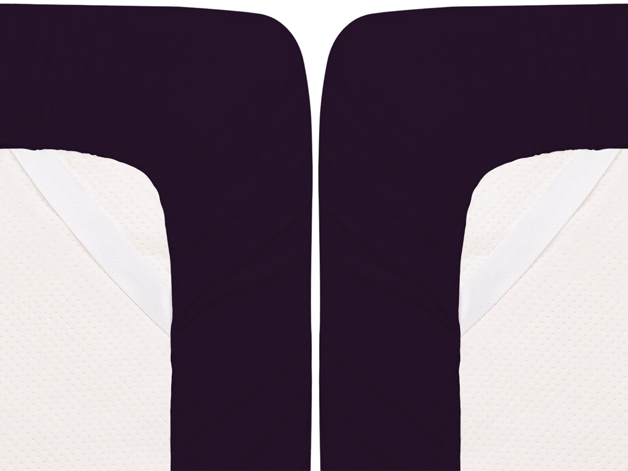 Super-Soft 1800 Series Bamboo Blend 6-Piece Sheet Set (Purple/King)