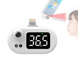 Pocket Smartphone Forehead Thermometer