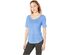 Columbia Women's Plus Anytime Casual Short Sleeve Shirt Blue Size Extra Large