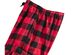 Perry Ellis Men's Buffalo Plaid Fleece Pajama Pants Red Size Large