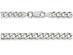 Curb Chain Bracelet in Sterling Silver 7 Inches (6.0mm)