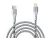 Braided MFI Certified USB-C to Lightning Cable 2M (White)