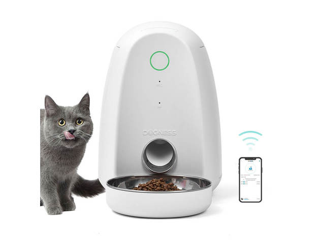 Dogness APPFEEDMINWH 2L App Automatic Feeder - White