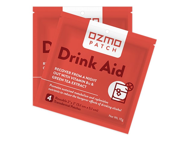 OZMO Patches: Hangover Relief (2 Drink Aid Patches)