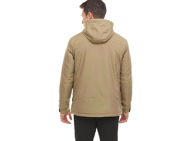 HELIOS: The Heated Coat for Men (Camel/Large)
