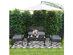 Costway 8 Piece Patio Rattan Furniture Set Garden Deck